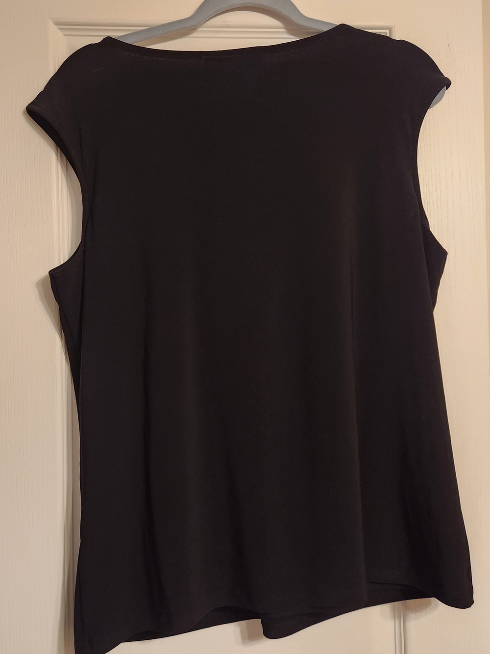 Kasper Black Sleeveless Tie-Detail Camisole - Picture 4 of 4